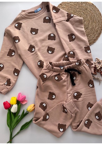Ayıcıklı Unisex Alt Üst Takım