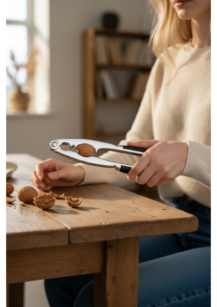 Metal Ceviz Kıracağı – Kauçuk Tutma Yerli | Fındık, Ceviz, Badem Için Ergonomik Kırıcı 722177 indirimleri