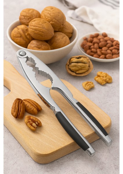 Metal Ceviz Kıracağı – Kauçuk Tutma Yerli | Fındık, Ceviz, Badem Için Ergonomik Kırıcı 722177