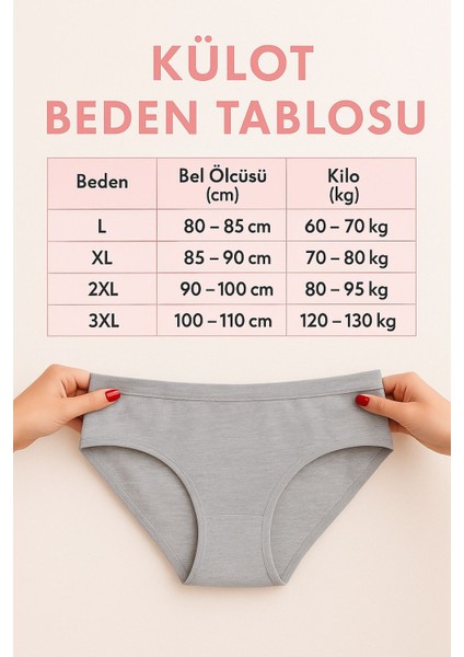 3’lü Kadın Pamuklu Bato Külot Set - Rahat&nefes Alan Kumaş modelleri