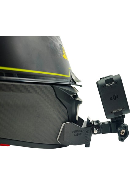 Premier Devil / Devil Carbon Kask Uyumlu Aksiyon Kamera Çene Bağlantı Aparatı Seti Chin Mount fiyatları