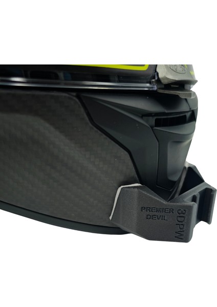 Premier Devil / Devil Carbon Kask Uyumlu Aksiyon Kamera Çene Bağlantı Aparatı Seti Chin Mount modelleri