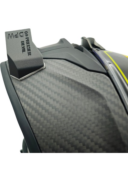 Premier Devil / Devil Carbon Kask Uyumlu Aksiyon Kamera Çene Bağlantı Aparatı Seti Chin Mount fırsatları