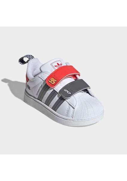 Originals JQ1336 adidas Pixar Cars Superstar II Comfort Closure Çocuk Ayakkabısı