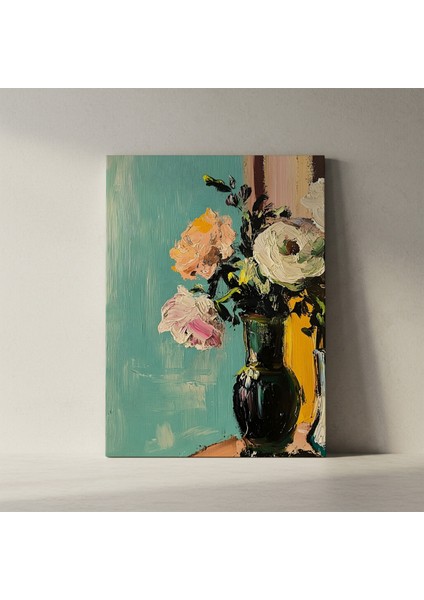 Yağlı Boya Çiçek Buketi Tablosu fiyatları