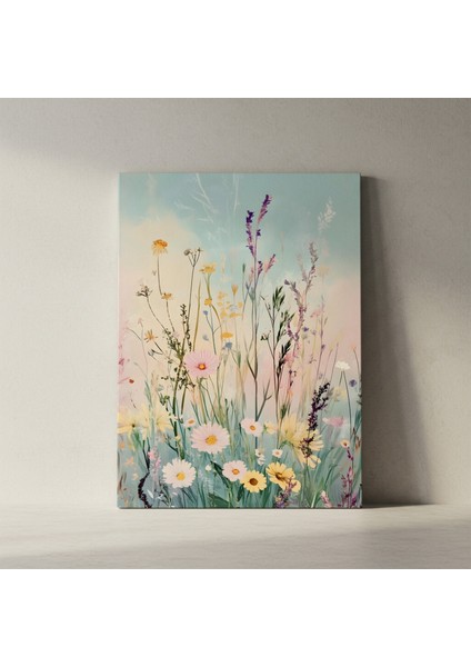 Bahar Çiçek Tarlası Tablosu fiyatları