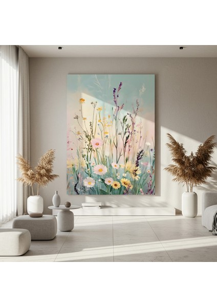 Bahar Çiçek Tarlası Tablosu fırsatları