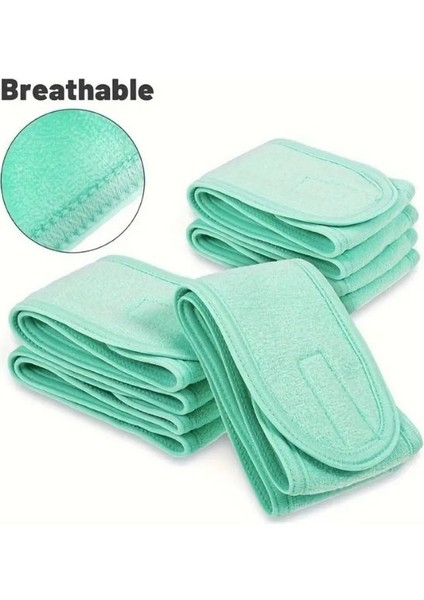 Yoga, Cilt Bakımı, Yüzlük Bakımı ve Spor Için Emici Spa Baş Bandı