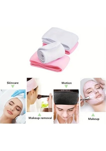 Yoga, Cilt Bakımı, Yüzlük Bakımı ve Spor Için Emici Spa Baş Bandı modelleri