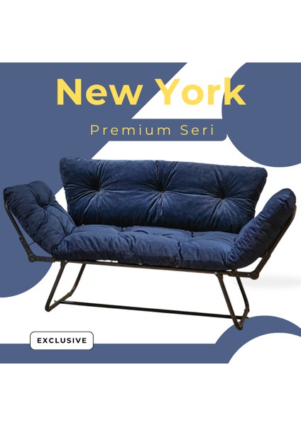 Premium Katlanır Yataklı Ikili Kanepe | Modern Mekanizmalı Çekyat | Şık ve Fonksiyonel