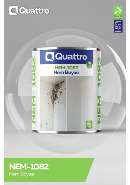 Quattro NEM-1082 Nem ve Rutubet Boyası