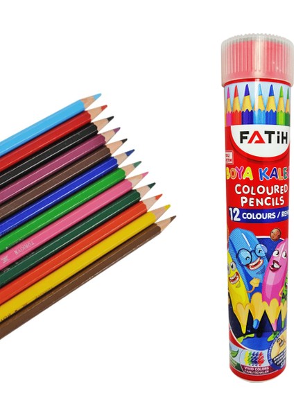 Kuru Boya Metal Tüp 12'li