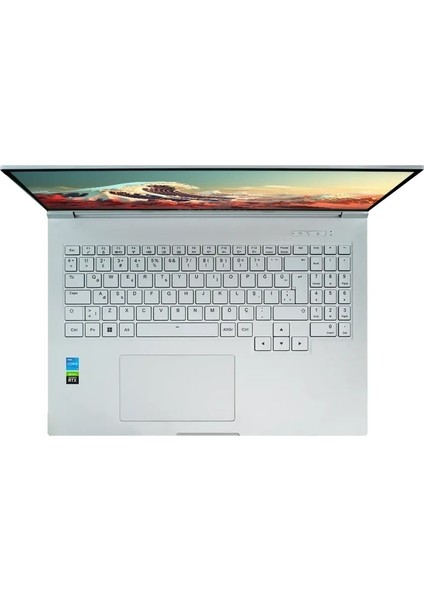 Whitefang G4035 Amd Ryzen 7-8745HS 16GB 256GB RTX4060 8gb HDMI 16\" Beyaz Freedos Gaming Notebook QNNTB10F7327