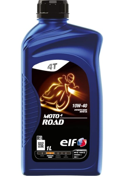 Elf Moto 4 Road 10W-40 1 Lt. Motosiklet Yağı