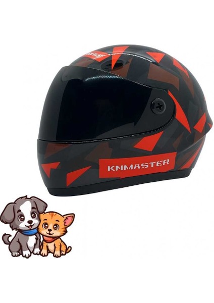 Knmaster Mini Kedi Köpek Kaskı – 1:2 Ölçekli Modern Kamuflaj Modeli