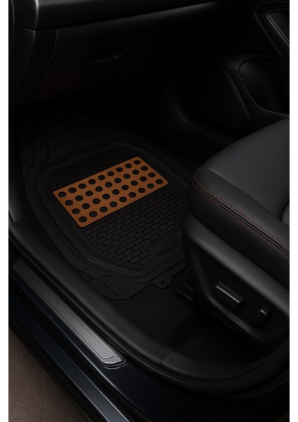 Audi Q3 2021 Havuzlu Üniversal Ahşap Desenli Pro Cool Oto Paspas