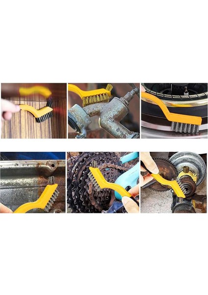 3 Parça Çok Amaçlı Tel Fırça Seti 180 mm DMX4681 fiyatları