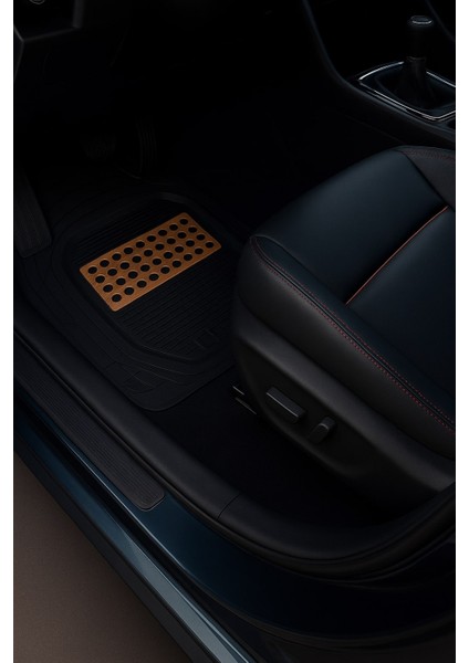 Citroen C3 2019 Havuzlu Üniversal Ahşap Desenli Pro Cool Oto Paspas