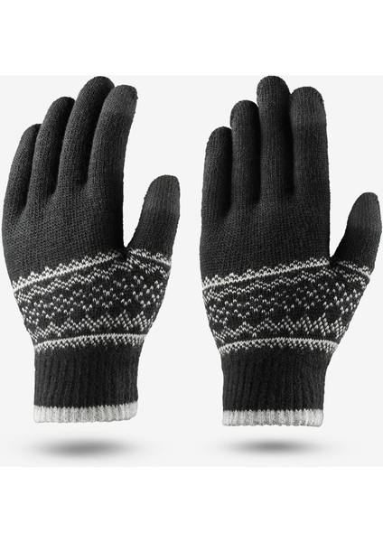 Quechua Çocuk Outdoor Eldiven - Gri/beyaz - 4/14 Yaş - HIKE100