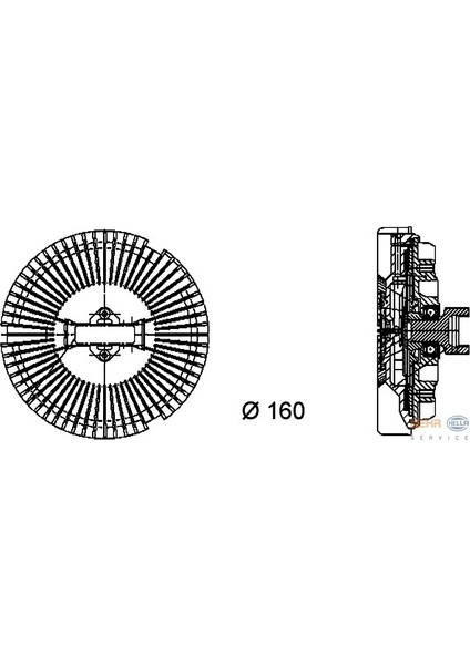 Fan Termıgı Premıum Lıne R.r 3 Vogue L322 02 05 Bmw E65 03 08 E53 00 03