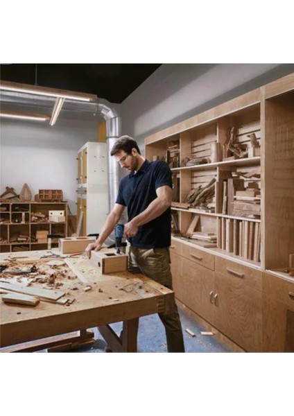 Gsb 12V-30 2.0AH Çift Akülü Darbeli Vidalama +43 Parça Vidalama Ucu + Lokma Anahtar Seti Hediye