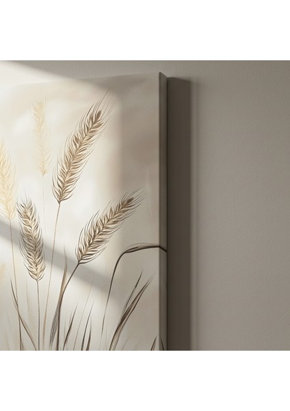 Minimalist Buğday Başakları Soyut Tablo indirimleri