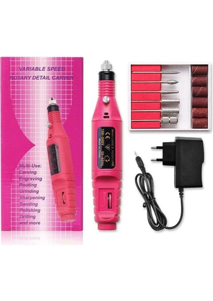 Elektrikli Manikür Pedikür Törpüsü Profesyonel Bakım Süsleme Elektrikli Tırnak Törpü Makinesi (4741) fiyatları