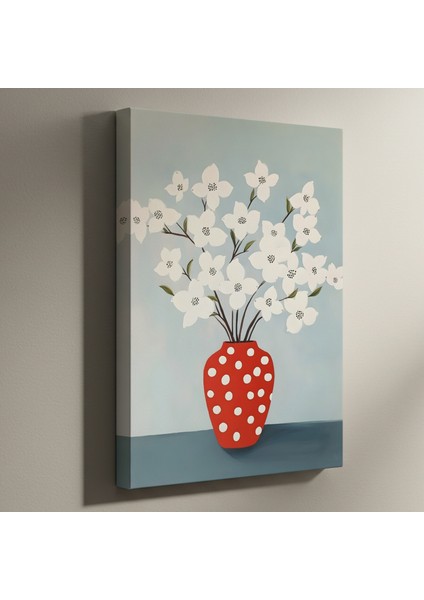 Modern Tarz Çiçek Buketi Tablosu