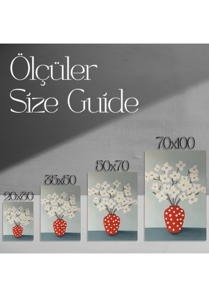 Modern Tarz Çiçek Buketi Tablosu modelleri