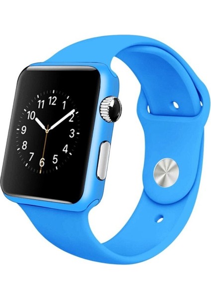 Mavi Renkli Sim Kartlı Akıllı Saat, Şık ve Fonksiyonel Tasarım