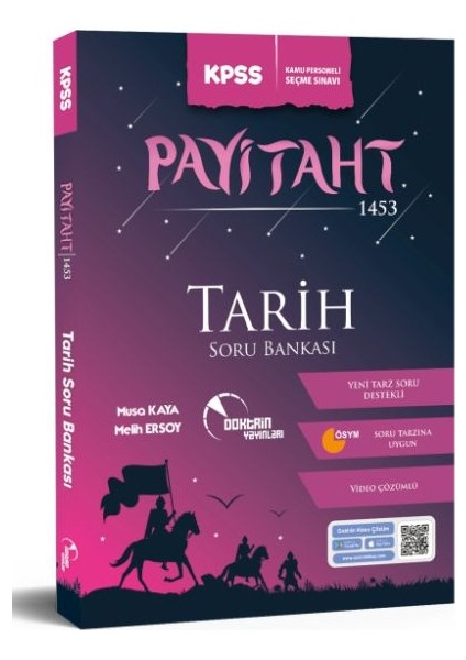 Doktrin Yayınları Kpss Payitaht 1453 Tarih Soru Bankası (Video Çözümlü)