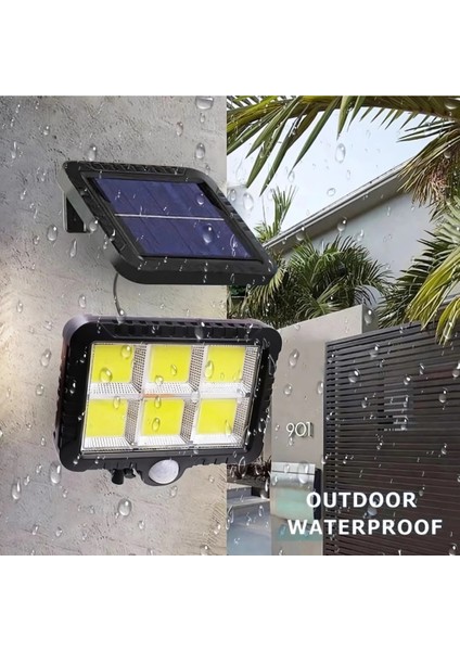 Suya Dayanıklı Solar Şarjlı Güneş Enerjili Hareket Sensörlü Duvar Lambası Bahçe Aydınlatma Lamba modelleri
