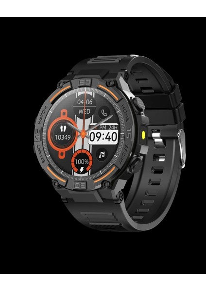 Siyah Spor Akıllı Saat, Kalp Hızı, Kan Oksijen, Nefes Egzersizi Ölçer, Tüm Modellere Uyumlu fiyatları