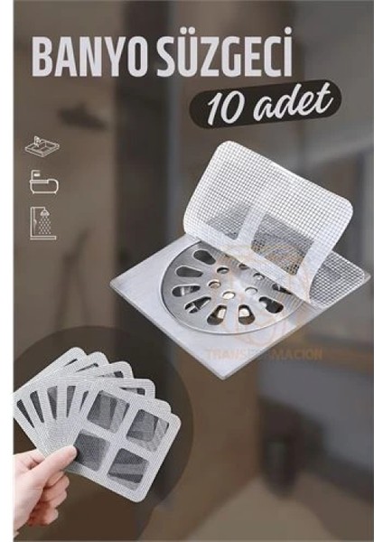 Engithalat Banyo Gider Süzgeci 10 Adet