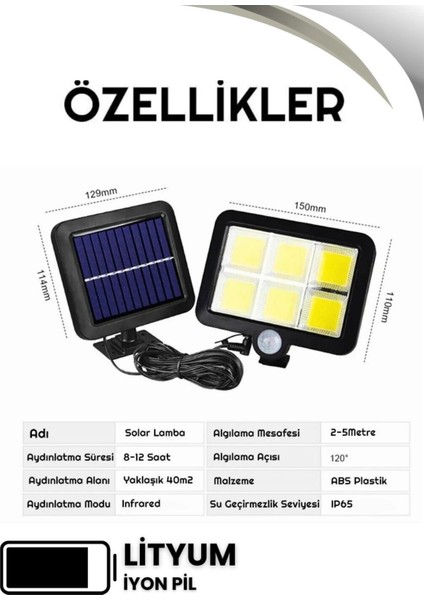 120 LED Ayrı Solar Panel Güneş Enerjili 3 Mod Duvar Lambası 5 Metre Kablolu Bahçe Solar Aydınlatma fırsatları
