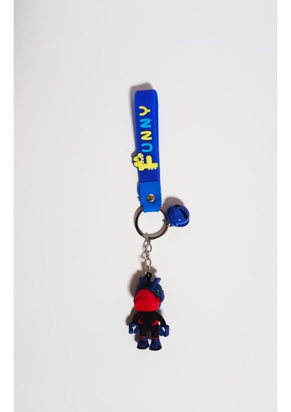 Anahtarlık Mavi Robot