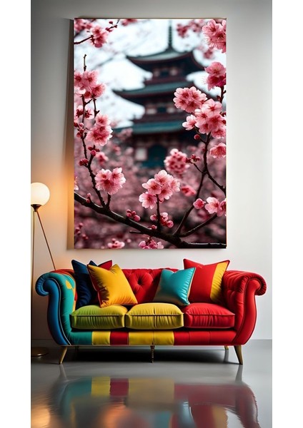Uzak Doğu Esintileri V1 Ev Duvar Salon Güzellik Salonu Ofis Dükkan Dekarasyon Kanvas Tablo