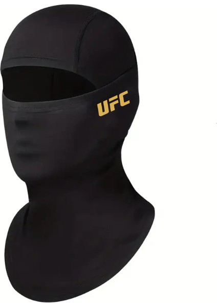 Ufc Yazılı Siyah Kar Maskesi Model 1 Balaklava Kış Motor Drill Dövüş Box Mma Kickbox Spor fiyatları