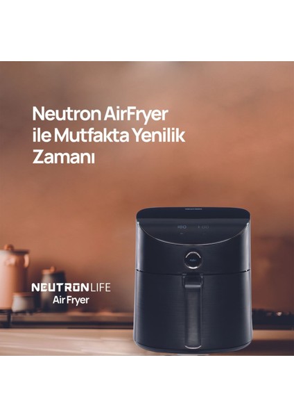 Akıllı Fritöz, 5.5 L, Siyah, Sağlıklı ve Pratik Yemekler Için Mükemmel Seçim fiyatları