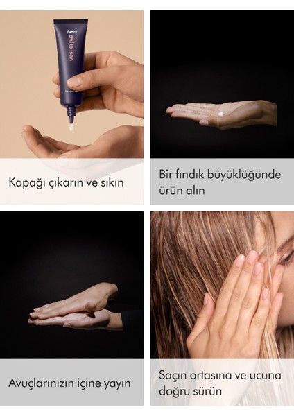 Chitosan™ Şekillendirme Öncesi Saç Kremi Mini Boy (Düz/dalgalı ve Ince Telli Saçlar 30 Ml) modelleri