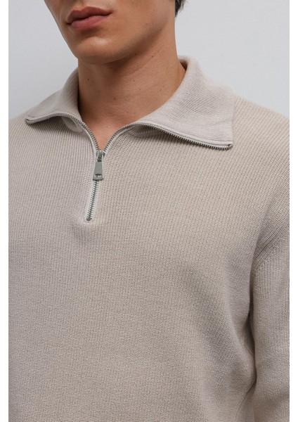 Taş Fermuarlı Triko Erkek Kazak fırsatları