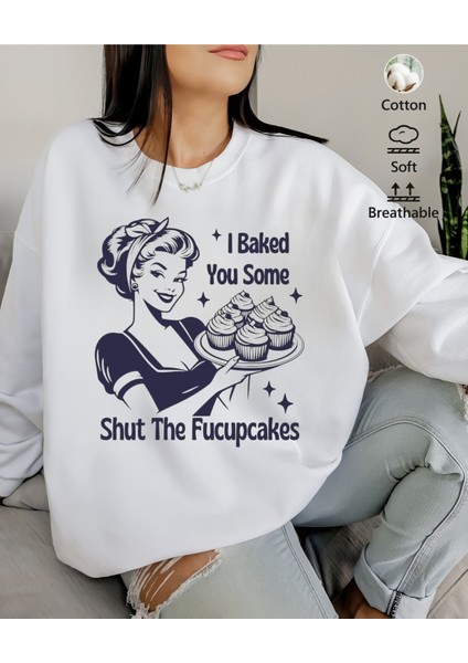 Premium Oversize Kesim Uzun Kollu Baskılı Sweatshirt