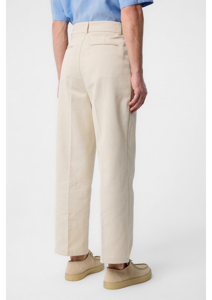 Taş Yüksek Bel Pamuklu Erkek Pantolon fırsatları