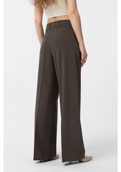 Haki Pilili Kadın Pantolon indirimleri