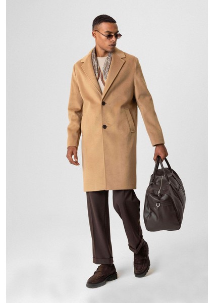 Camel Dokulu Erkek Kaban fiyatları