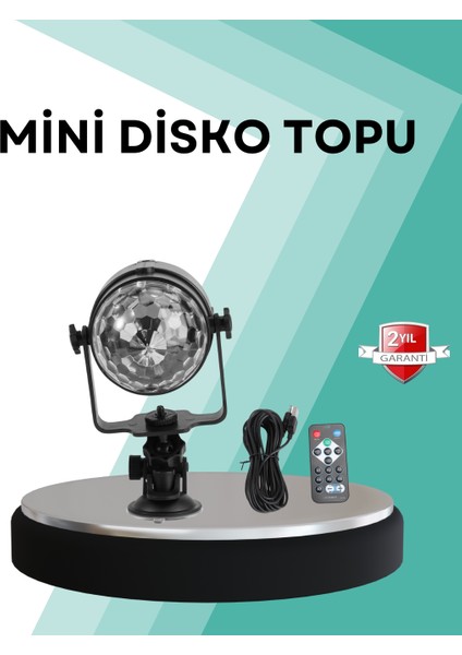 Sepetim Uzaktan Kumandalı Rgb Disko Projektör Işığı