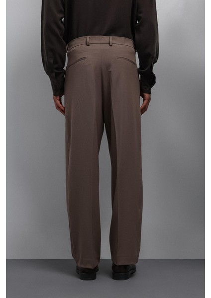 Vizon Relax Fit Pilili Erkek Pantolon indirimleri