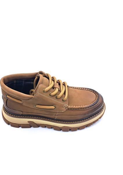 G25K550 Navigator Hakiki Nubuk Deri Kalın Taban Bilekli Erkek Camel Ayakkabı fiyatları
