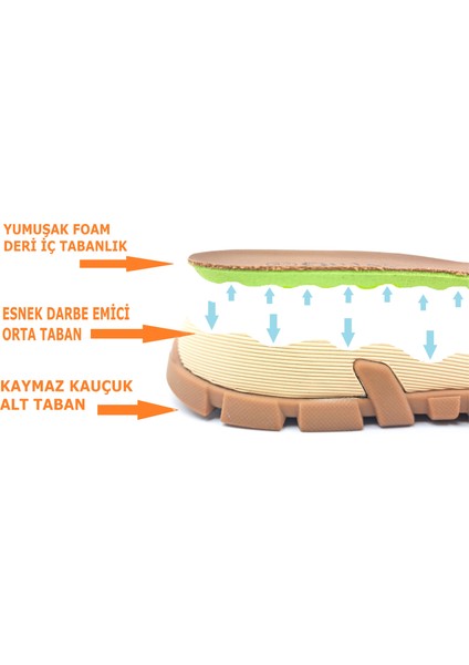 G25K550 Navigator Hakiki Nubuk Deri Kalın Taban Bilekli Erkek Camel Ayakkabı