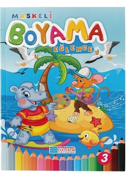 Eğlence Maskeli Boyama